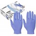 Strong blue nitrile gloves
