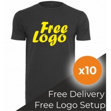 10 x T-Shirt Bundle Deal with FREE Logo for £89