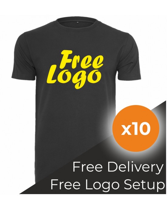 10 x T-Shirt Bundle Deal with FREE Logo for £89