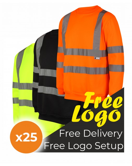 Cheap Hi viz Sweatshirt