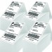 Waterproof 102x152mm self-adhesive thermal labels BPA-free