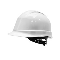 Supertouch Safety Helmet - Lightweight and Ventilated with Adjustable Harness