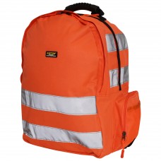 Orange hi vis backpack