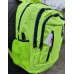Adjustable strap yellow hi vis backpack for commuters