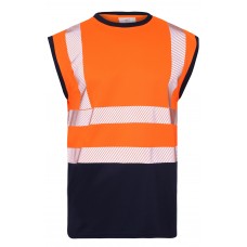 High Visibility Sleeves Crew Neck T-shirt
