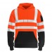 High Visibility Two Tone Hooded Sweatshirt