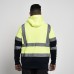 Yellow Two Tone Hooded Sweatshirt