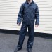 Navy Blue Waterproof Rain Jacket