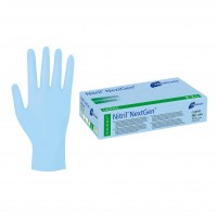 Nitrile Gloves Blue Powder Free Disposable Examination Box Of 100
