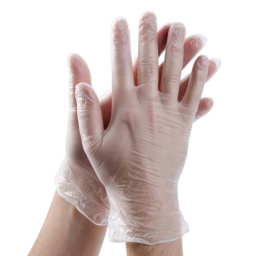  Disposable Vinyl Gloves 