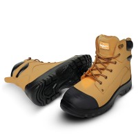 Kapton SBP SR Steel Toe Work Boots - Tan Brown