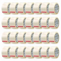 Super Low Noise Clear Packing Tape 50mm x 66m – Front View of Roll