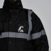 High Vis Waterproof Security Safety Parka Coat kapton®