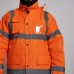 High Vis Waterproof Safety Parka Coat kapton® Orange High Vis Waterproof Safety Parka