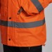 High Vis Waterproof Safety Parka Coat kapton® High Vis Waterproof Orange Safety Parka