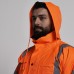 High Vis Waterproof Safety Parka Coat kapton® High Vis Orange Waterproof Safety Parka