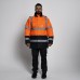 Orange Safety Parka Coat