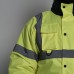Two Tone Yellow Parka Coat