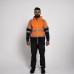 Hi Vis Hoodie Two Tone Zip Up Hooded Sweatshirt Zipped kapton®