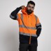 Hi Vis Hoodie Two Tone Zip Up Hooded Sweatshirt Zipped kapton®