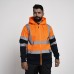 Hi Vis Hoodie Two Tone Zip Up Hooded Sweatshirt Zipped kapton®