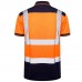 High Vis Polo Shirt Rail Spec Short Sleeve RIS-3279 kapton®