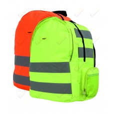 High Vis Orange Bag Utility Backpack 25 Litre Capacity