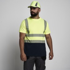 High Visibility Short Sleeve Crew Neck T-Shirt