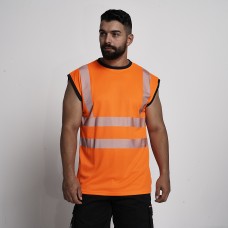 High Visibility Sleevless T-shirt