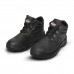 Textured outsole safety boots for superior grip and traction