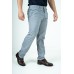 Men’s Elasticated Waist Polycotton Trousers with Draw Cord and Multiple Pockets – Sizes 30" to 50"
