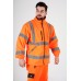 High Visibility Heavy Duty Fleece Jacket – Yellow Orange – EN ISO 20471 Class 2