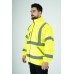 High Visibility Heavy Duty Fleece Jacket – Yellow Orange – EN ISO 20471 Class 2